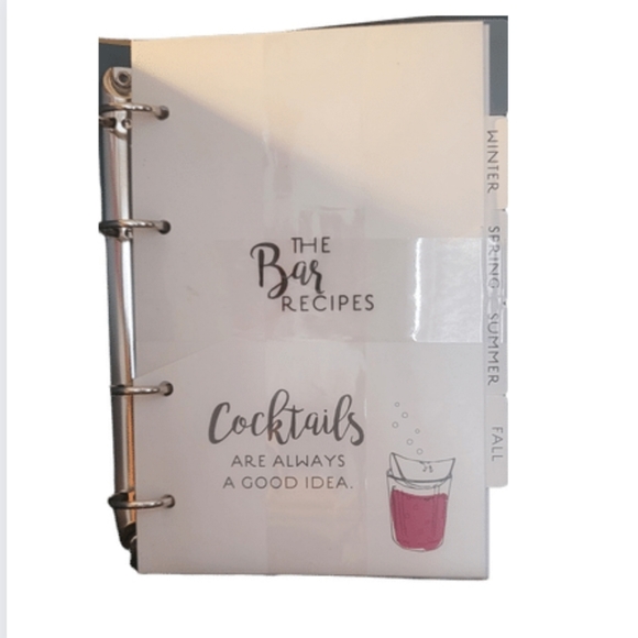 Barkeep Cocktail Recipe Book 93 Recipe Sheets - Picture 3 of 4